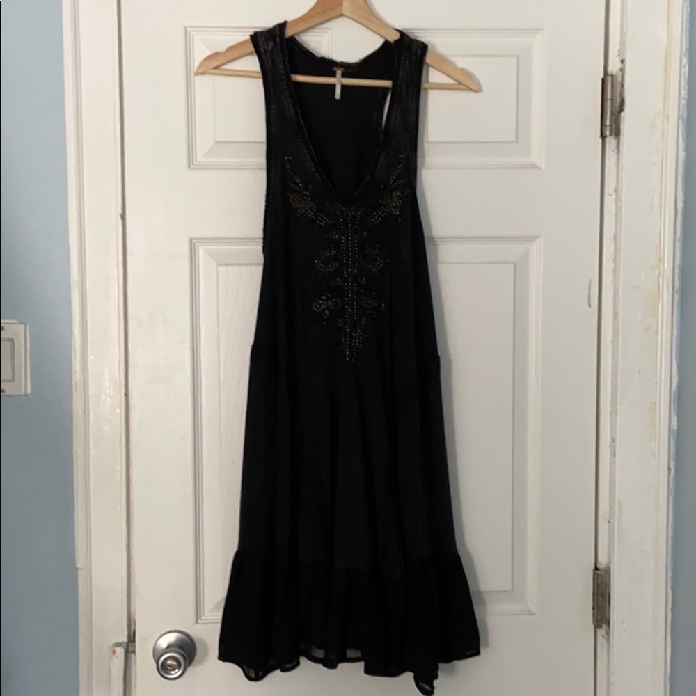 Free People Black Sun Dress